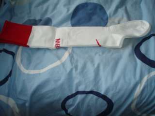 Nike ARSENAL white/red Football Socks size 2.5   7 BNWT  