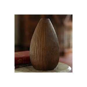  Wood vase, Seed of Life