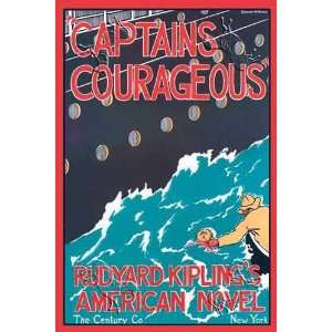  Captains Courageous by Blanche McManus. Size 17.75 X 26.50 