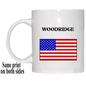  US Flag   Woodridge, Illinois (IL) Mug 