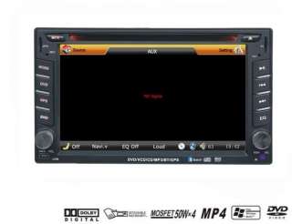  6.2 inch touch screen 2 din universal car dvd with GPS 
