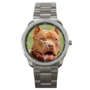  American Pit Bull Terrier Sport Metal Watch EE0014 