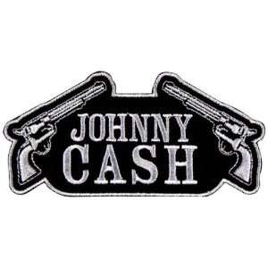  Johnny Cash   Guns Logo Patch Arts, Crafts & Sewing