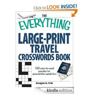   Travel Crosswords Book 150 easy to read puzzles for around the world