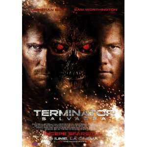  Terminator Salvation (2009) 27 x 40 Movie Poster Romanian 