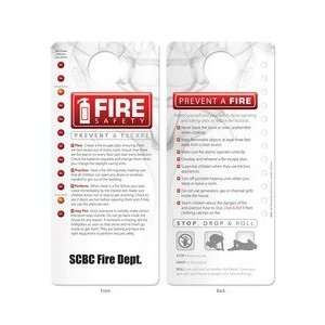 SC103    Fire Safety Hang Tag