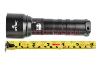 XTAR D06 CREE XM L T6 LED 800LM Diving Flashlight Torch  