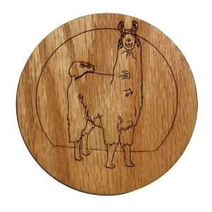  4 inch Llama Coaster Beauty