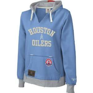 Reebok Tennessee Titans / Houston Oilers Womens Classic Hooded Fleece 
