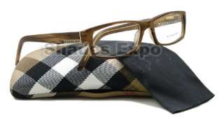 NEW BURBERRY EYEGLASSES B BE 2040 CARAMEL BE2040 3083  