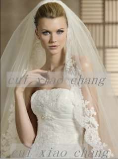 2012 Hot White or ivory Strapless Tulle Custom Wedding Dress size Free 