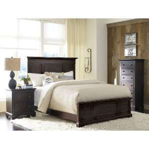  American Drew Ashby Park King Panel Beds in Peppercorn