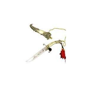  Exotic Wolf Head Hunting Knife 