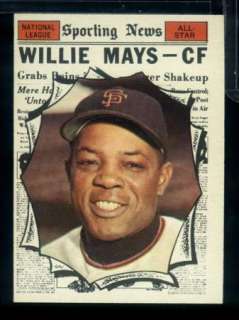 T8) 1961 Topps # 579 WILLIE MAYS *San Francisco Giants  
