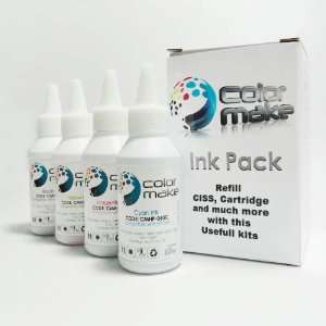  Ink Pack 4 Bottle 60 ml (8.44 fl oz) CMEP 290 BK/C/M/Y for 
