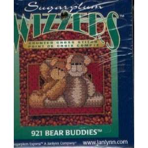  Bear Buddies (Wizzers Counted Cross Stitch Kit , Sugarplum Wizzers 