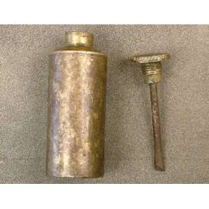  Martin Henry/Snider Early British Brass Oil Bottle Flat 