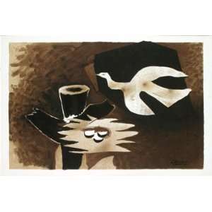 DLM page Lithograph by Georges Braque. Best Quality Art 