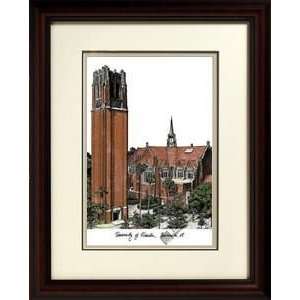  University of Florida, The Tower Alma Mater Framed 