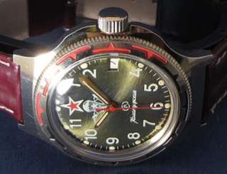   KOMANDIRSKIE NAVY PARATROOPERS Soviet Wristwatch cal.2414 1980s  
