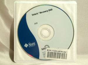 Sun Solaris 10 Operating System Recovery DVD ROM x86  