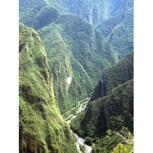  Granite Gorge of Rio Urabamba, Seen from Approach to Inca 