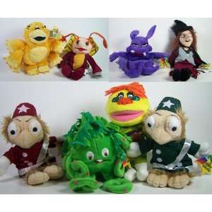  (Set Of 8) H.R. PUFNSTUF, CLING & CLANG, WITCHIEPOO 