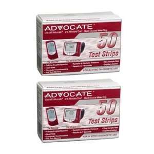Advocate Blood Gucose Test Strips 400 Count Plus 200 Generic Lancets