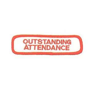  Outstanding Attendance Patch