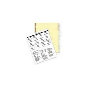    44005   HiTech Deluxe Ring Book Index Divider