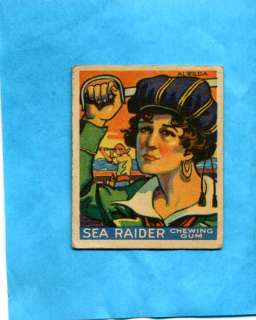 1933 WWG Sea Raider HIGH #42 Alwilda Lady Pirate  