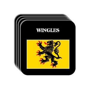  Nord Pas de Calais   WINGLES Set of 4 Mini Mousepad 