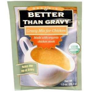 Organic, Gravy Mix for Chicken, 1.0 oz (28.3 g)  Grocery 
