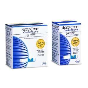 AccuChek® Comfort Curve Test Strips Health & Personal 