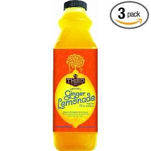 Third Street Organic Ginger Lemonade Concentrate, 32 Fluid Ounce (Pack 
