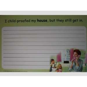   of 30 Recipe Cards   I child proofed my house, but they still get in