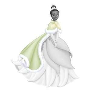   Tiana Holiday Edition Pale Green Fur Cape Wall Decal