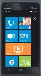 Nokia Lumia 900 4G Windows Phone, Black (AT&T)