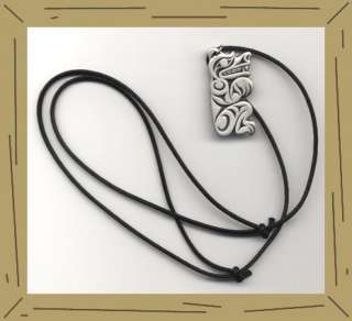 HAIDA design Symbol of Strength Grizzly BEAR NECKLACE  