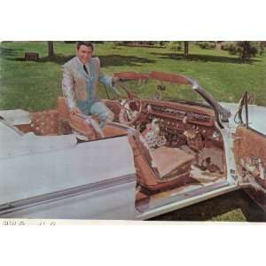  Card WEBB PIERCE AND HIS CAR, 8285 D, Pub. by Southern Post Card Co 