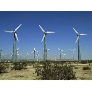  Wind Farm Near Palm Springs, California, United States of 