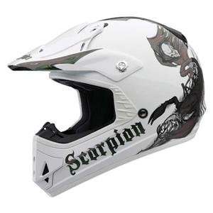  Scorpion VX 14 Scorpion Helmet   Medium/Green Automotive