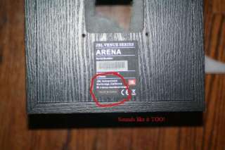   Image for JBL Venue Series Arena 6 Inch 2 Way Speakers (Pair
