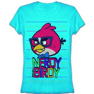 Angry Birds Girls T Shirt Licensed Nerdy Birdy  