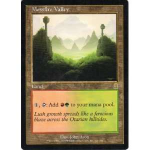  Mossfire Valley (Magic the Gathering  Odyssey #321 Rare 