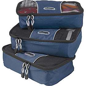 PIECE TRAVEL PACKING CUBE SET MULTIPLE COLORS RETAIL $38  
