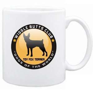    New  Toy Fox Terrier   Wiggle Butts Club  Mug Dog