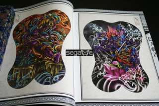 A3 Sketch Tattoo Flash Magazine Art Book CHINA BAREN 3  