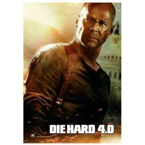  Die Hard 4 Willis Cool Action Movie Tshirt Small 