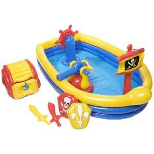   Ship Play Center With Action Toys and Water Cannon Toys & Games